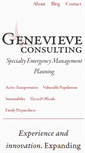 Mobile Screenshot of genevieve-consulting.com